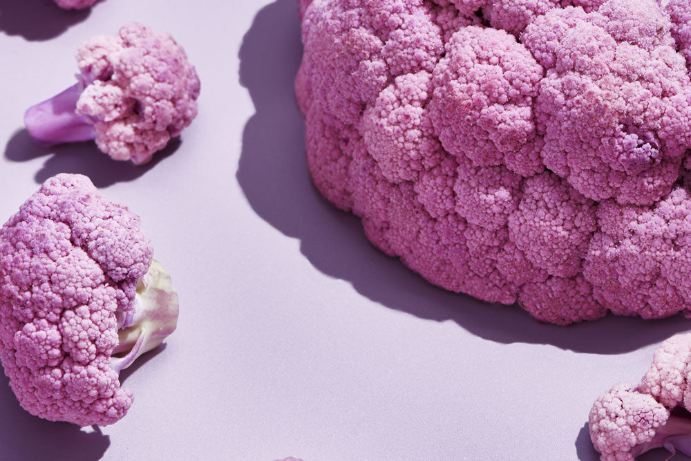 Purple cauliflower